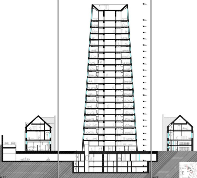 ����� ����� Charleroi Danses � ��������� ������� � Ateliers Jean Nouvel + MDW Architecture