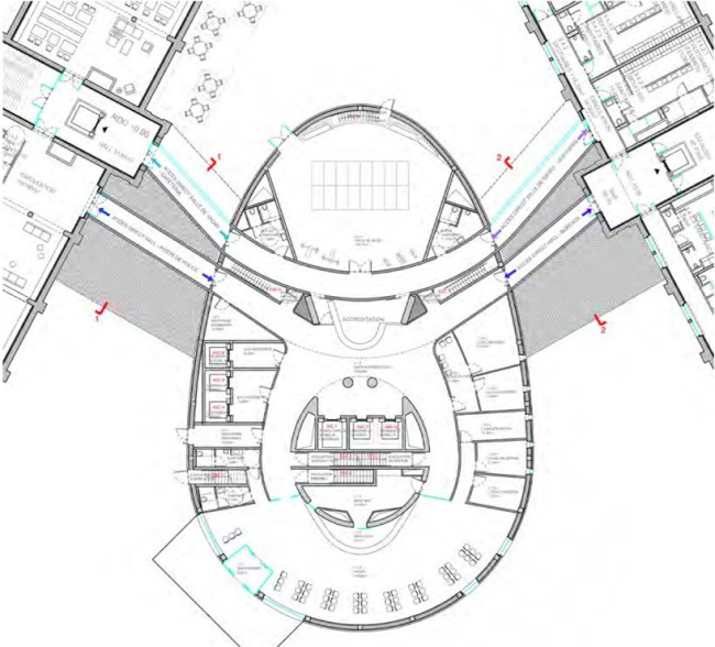 ����� ����� Charleroi Danses � ��������� ������� � Ateliers Jean Nouvel + MDW Architecture