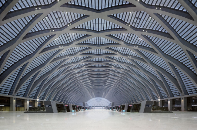 Западный вокзал в Тяньцзине © Christian Gahl. Предоставлено gmp