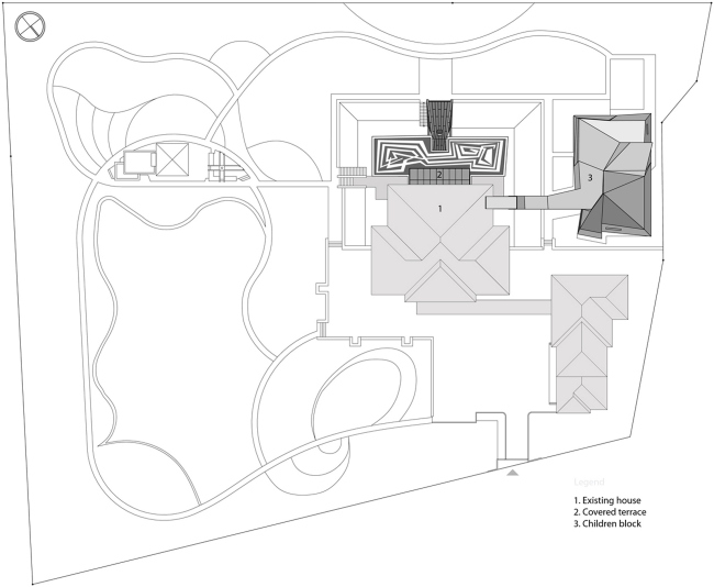 Надстройка дома в п. Николо-Урюпино © Архитектурное бюро «Тотемент/Пейпер»