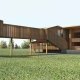 Project of the standard house of the President Polo Club, Moscow