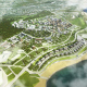 Block layout for the residential compound in “Patrokl” bay, Vladivostok., Vladivostok
