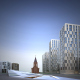 Architectural and town-planning concept of building new houses and renovating the residential block between the Lenin Street and the Soldatskoe Lake in the central part of Ufa, Ufa