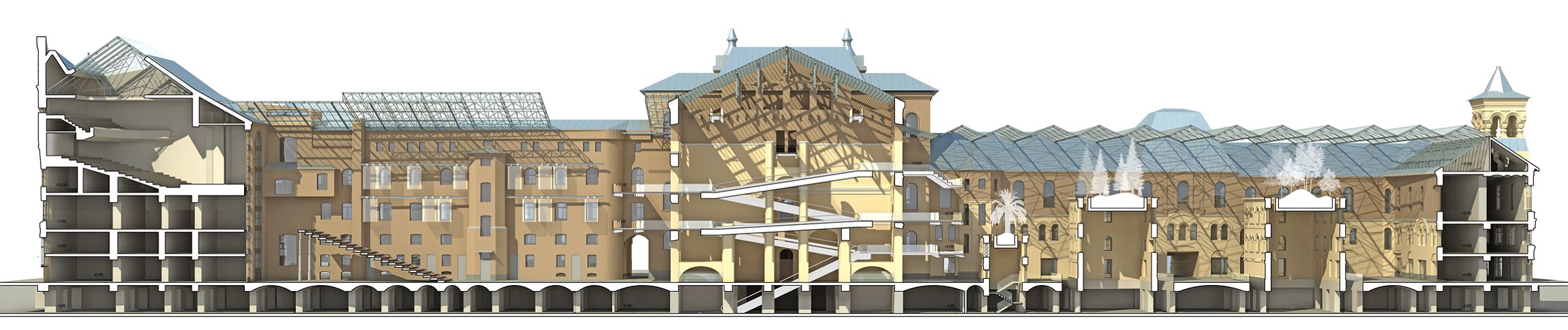 Реконструкция политехнического музея в Москве